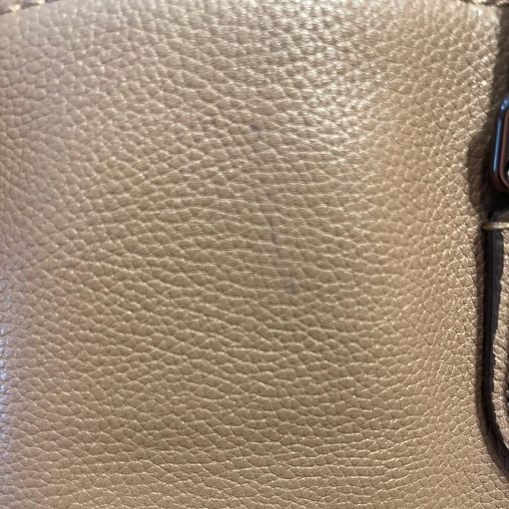 ⭐️SOLD⭐️ Coach Brooke Carryall In Pewter/Stone pebble leather - Picture 7 of 11